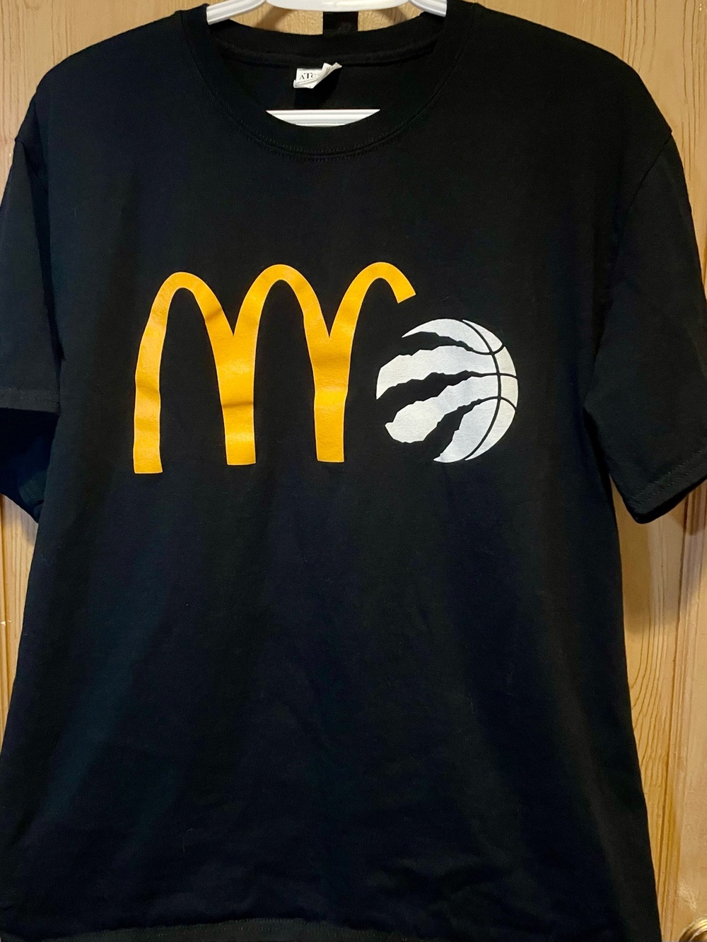 Toronto Raptors x McDonald's Promo Graphic T-Shirt